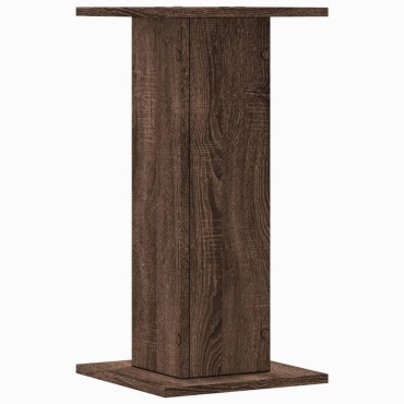 vidaXL Βάσεις Ηχείων 2 Τεμ. Καφέ Δρυς 30x30x60 εκ. Επεξεργασμένο Ξύλο