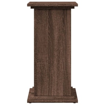 vidaXL Βάση Οθόνης με Αποθ. Καφέ Δρυς 31x30x60 εκ. Επεξεργασμένο Ξύλο