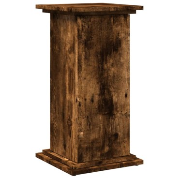 vidaXL Βάση Οθόνης με Αποθ. Καπνιστή Δρυς 31x30x60 εκ Επεξεργ. Ξύλο