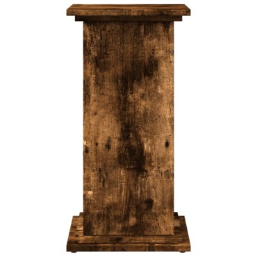 vidaXL Βάση Οθόνης με Αποθ. Καπνιστή Δρυς 31x30x60 εκ Επεξεργ. Ξύλο