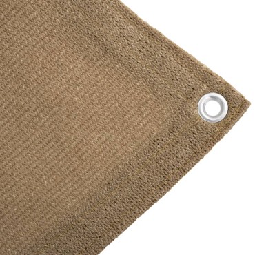 vidaXL Χαλί Σκηνής Taupe 400 x 800 εκ. από HDPE