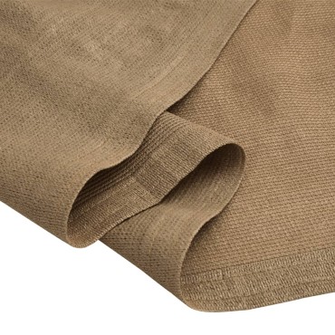 vidaXL Χαλί Σκηνής Taupe 400 x 800 εκ. από HDPE