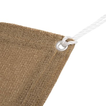 vidaXL Χαλί Σκηνής Taupe 400 x 800 εκ. από HDPE