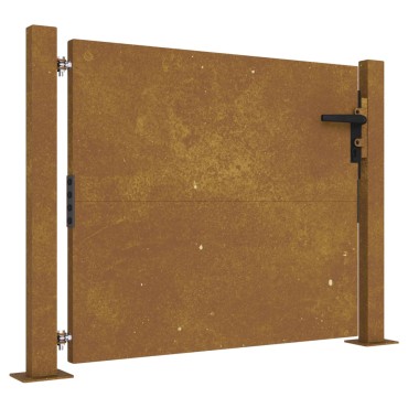 vidaXL Πύλη Κήπου 105 x 105 εκ. από Ατσάλι Corten