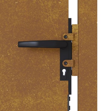 vidaXL Πύλη Κήπου 105 x 105 εκ. από Ατσάλι Corten