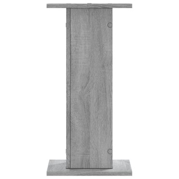 vidaXL Βάσεις Ηχείων 2 Τεμ. Γκρι Sonoma 30x30x60εκ. Επεξεργασμένο Ξύλο