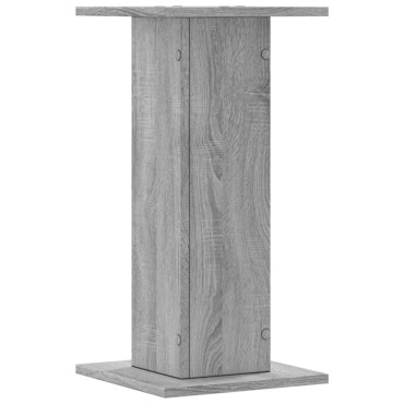vidaXL Βάσεις Ηχείων 2 Τεμ. Γκρι Sonoma 30x30x60εκ. Επεξεργασμένο Ξύλο