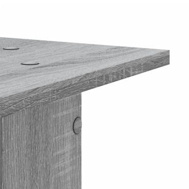 vidaXL Βάσεις Ηχείων 2 Τεμ. Γκρι Sonoma 30x30x60εκ. Επεξεργασμένο Ξύλο