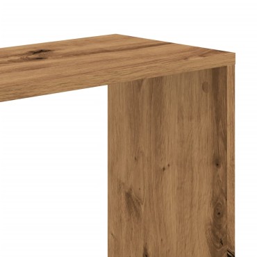 vidaXL Βιβλιοθήκη 5 Επιπέδων Δρυς 45x23,5x162,5cm Επεξεργ. Ξύλο 1 τεμ.