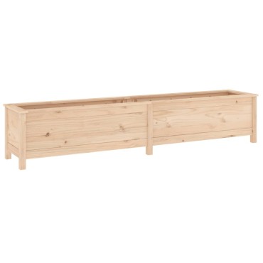 vidaXL Ζαρντινιέρα Υπερυψωμένη 119,5x40x39 εκ. από Μασίφ Ξύλο Πεύκου