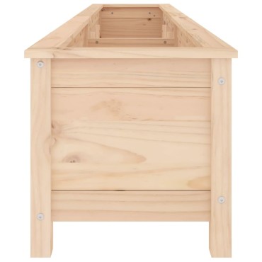 vidaXL Ζαρντινιέρα Υπερυψωμένη 119,5x40x39 εκ. από Μασίφ Ξύλο Πεύκου