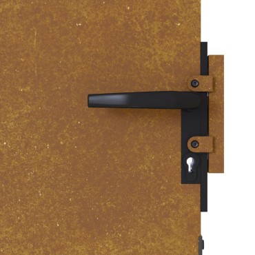 vidaXL Πύλη Κήπου 85 x 175 εκ. από Ατσάλι Corten