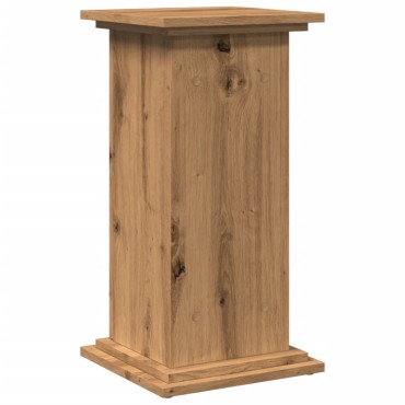 vidaXL Βάση Οθόνης με Αποθ. Αρτισιανή Δρυς 31x30x60 εκ Επεξεργ. Ξύλο