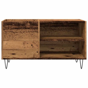 vidaXL Δισκοθήκη Παλιό Ξύλο 84,5x38x48cm από Επεξεργασμένο Ξύλο