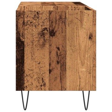 vidaXL Δισκοθήκη Παλιό Ξύλο 84,5x38x48cm από Επεξεργασμένο Ξύλο