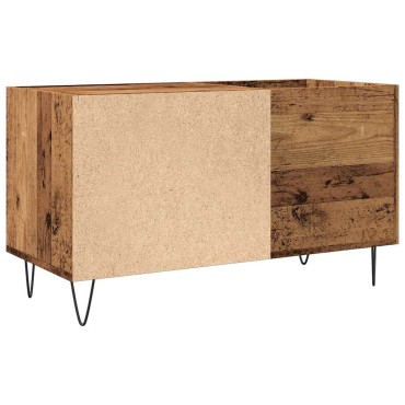 vidaXL Δισκοθήκη Παλιό Ξύλο 84,5x38x48cm από Επεξεργασμένο Ξύλο