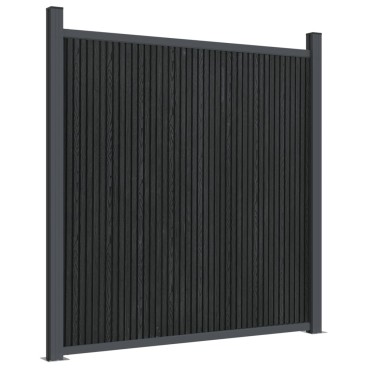vidaXL Πάνελ Περίφραξης Γκρι 872x186cm από WPC