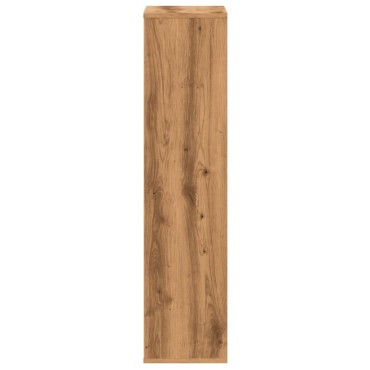 vidaXL Βιβλιοθήκη Αρτισιανή Δρυς 50x25x105cm από Επεξεργασμένο Ξύλο 1 τεμ.