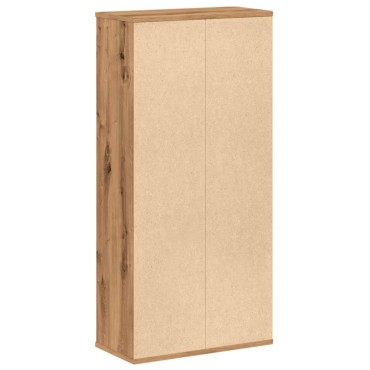 vidaXL Βιβλιοθήκη Αρτισιανή Δρυς 50x25x105cm από Επεξεργασμένο Ξύλο 1 τεμ.