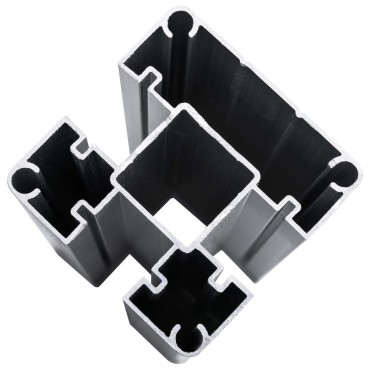 vidaXL Σετ Πάνελ Περίφραξης Γκρι 526x146cm από WPC