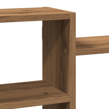 vidaXL Ράφι Τοίχου Αρτισιανή Δρυς 129x18x42cm από Επεξεργασμένο Ξύλο 1 τεμ.