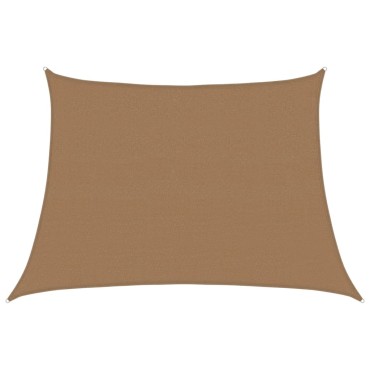 vidaXL Πανί Σκίασης Taupe 4/5 x 3 μ. από HDPE 160 γρ./μ²