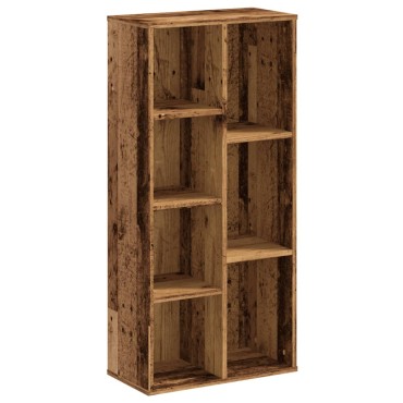 vidaXL Βιβλιοθήκη Όψη Παλαιού Ξύλου 50x25x105cm Επεξεργασμένο Ξύλο 1 τεμ.