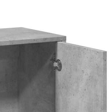 vidaXL Βοηθητικό Ντουλάπι Γκρι Σκυρ. 60x31x70cm από Επεξεργασμένο Ξύλο 1 τεμ.