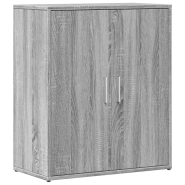 vidaXL Βοηθητικό Ντουλάπι Γκρι Sonoma 60x31x70cm Επεξεργασμένο Ξύλο 1 τεμ.