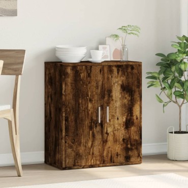 vidaXL Βοηθητικό Ντουλάπι Καπνιστή Δρυς 60x31x70cm Επεξεργασμένο Ξύλο 1 τεμ.