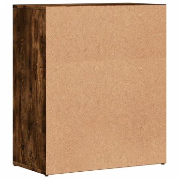 vidaXL Βοηθητικό Ντουλάπι Καπνιστή Δρυς 60x31x70cm Επεξεργασμένο Ξύλο 1 τεμ.