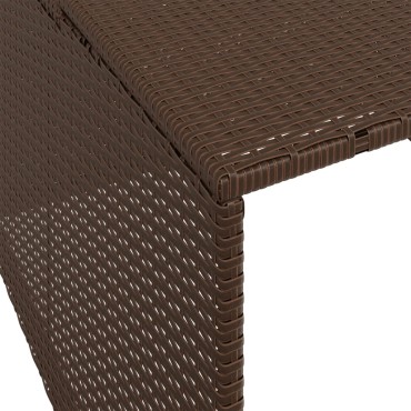 vidaXL Σκέπαστρο για Χλοοκοπτ. Ρομπότ Καφέ 86x90x52/57 εκ. Συνθ. Ρατάν