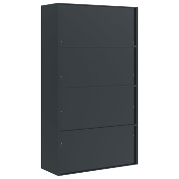 vidaXL Αρχειοθήκη Ανθρακί 105x40x180cm Ατσάλινη 1 τεμ.