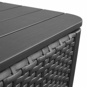 Keter Τραπέζι Κήπου Βοηθητικό Luzon+ Χρώμα Γραφίτη 57x57x43cm 1 τεμ.