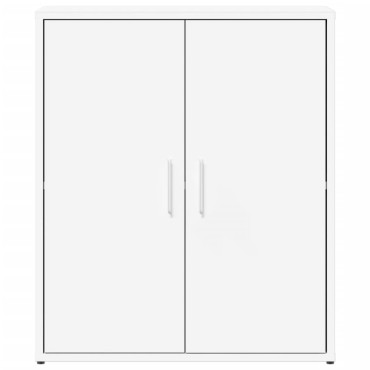 vidaXL Βοηθητικό Ντουλάπι Λευκό 60x31x70cm από Επεξεργασμένο Ξύλο 1 τεμ.