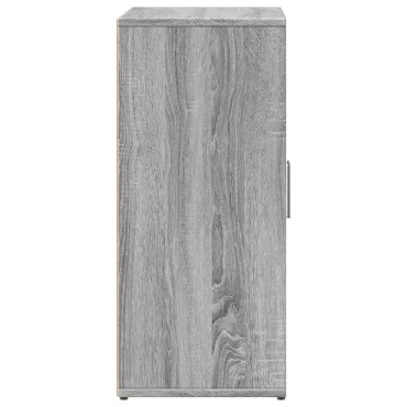 vidaXL Βοηθητικά Ντουλάπια 2 τεμ. Γκρι Sonoma 60x31x70cm Επεξ. Ξύλο