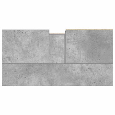 vidaXL Ντουλάπι Μπάνιου Γκρι Σκυροδέματος 65x33x60cm Επεξ. Ξύλο