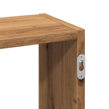vidaXL Ράφι Τοίχου Αρτισιανή Δρυς 159x18x66cm από Επεξεργασμένο Ξύλο 1 τεμ.