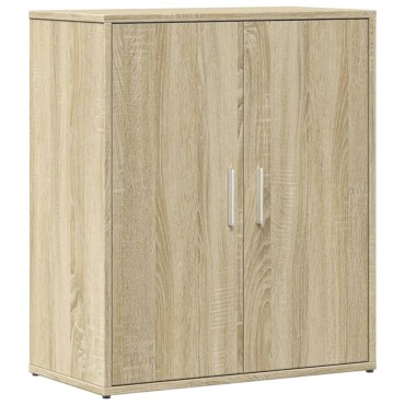 vidaXL Βοηθητικό Ντουλάπι Sonoma Δρυς 60x31x70cm Επεξεργασμένο Ξύλο 1 τεμ.