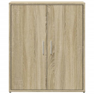 vidaXL Βοηθητικό Ντουλάπι Sonoma Δρυς 60x31x70cm Επεξεργασμένο Ξύλο 1 τεμ.