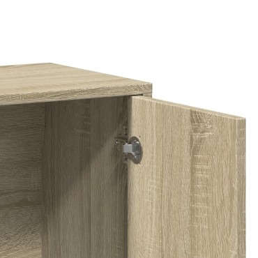 vidaXL Βοηθητικό Ντουλάπι Sonoma Δρυς 60x31x70cm Επεξεργασμένο Ξύλο 1 τεμ.