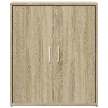 vidaXL Βοηθητικά Ντουλάπια 2 τεμ. Sonoma Δρυς 60x31x70cm Επεξ. Ξύλο