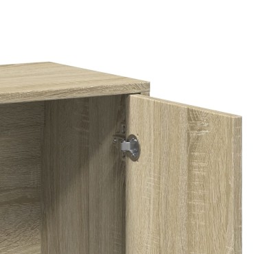 vidaXL Βοηθητικά Ντουλάπια 2 τεμ. Sonoma Δρυς 60x31x70cm Επεξ. Ξύλο