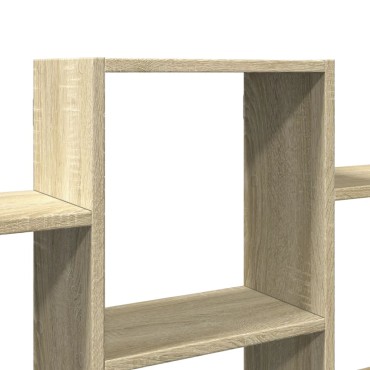 vidaXL Ραφιέρα Τοίχου Sonoma Δρυς 159x18x66cm από Επεξεργ. Ξύλο 1 τεμ.