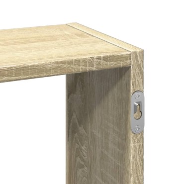 vidaXL Ραφιέρα Τοίχου Sonoma Δρυς 159x18x66cm από Επεξεργ. Ξύλο 1 τεμ.