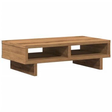 vidaXL Βάση Οθόνης Αρτισιανή Δρυς 50x27x15 εκ. από Επεξ. Ξύλο
