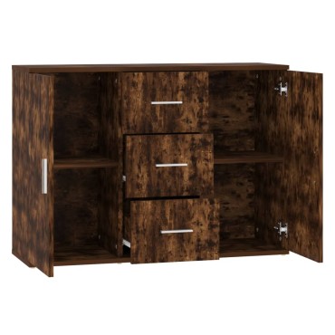 vidaXL Ντουλάπι Καπνιστή Δρυς 91x29,5x65cm από Επεξεργασμένο Ξύλο 1 τεμ.