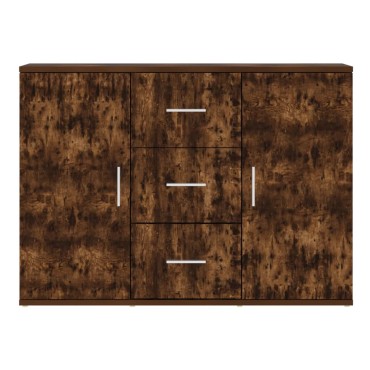 vidaXL Ντουλάπι Καπνιστή Δρυς 91x29,5x65cm από Επεξεργασμένο Ξύλο 1 τεμ.
