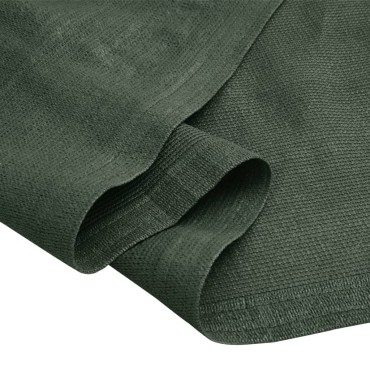 vidaXL Χαλί Σκηνής Σκούρο Πράσινο 400 x 700 εκ. από HDPE