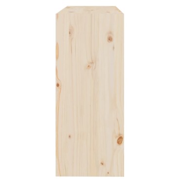 vidaXL Βιβλιοθήκη/Διαχωριστικό Χώρου 80x30x71,5cm Μασίφ Ξύλο Πεύκου 1 τεμ.
